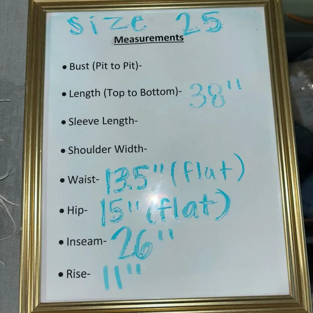 Madewell Perfect Vintage Jean in Ellicott Wash Sz 25 |High Rise Raw Hem Straight - Picture 15 of 15